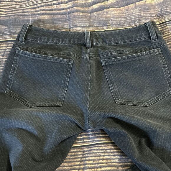 Alice & Olivia Jeans Womens 2 Black Denim Jean Skinny Low Rise Dark Wash W/flaw - Picture 7 of 8